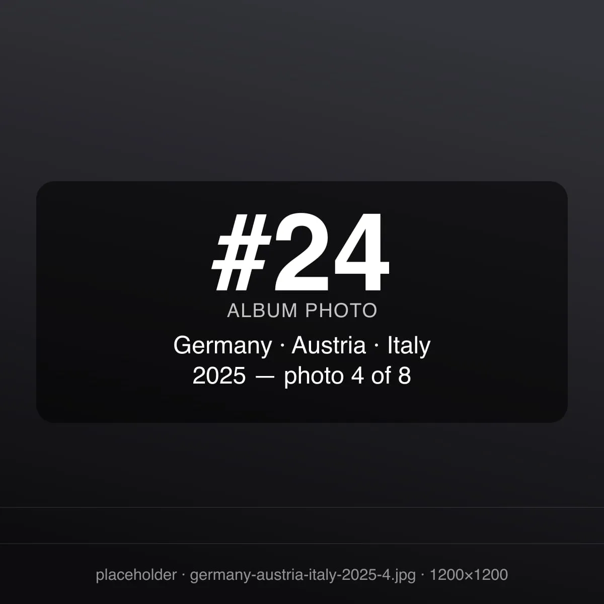 Germany · Austria · Italy Journey 2025 4