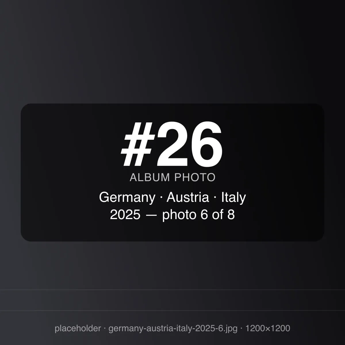Germany · Austria · Italy Journey 2025 6