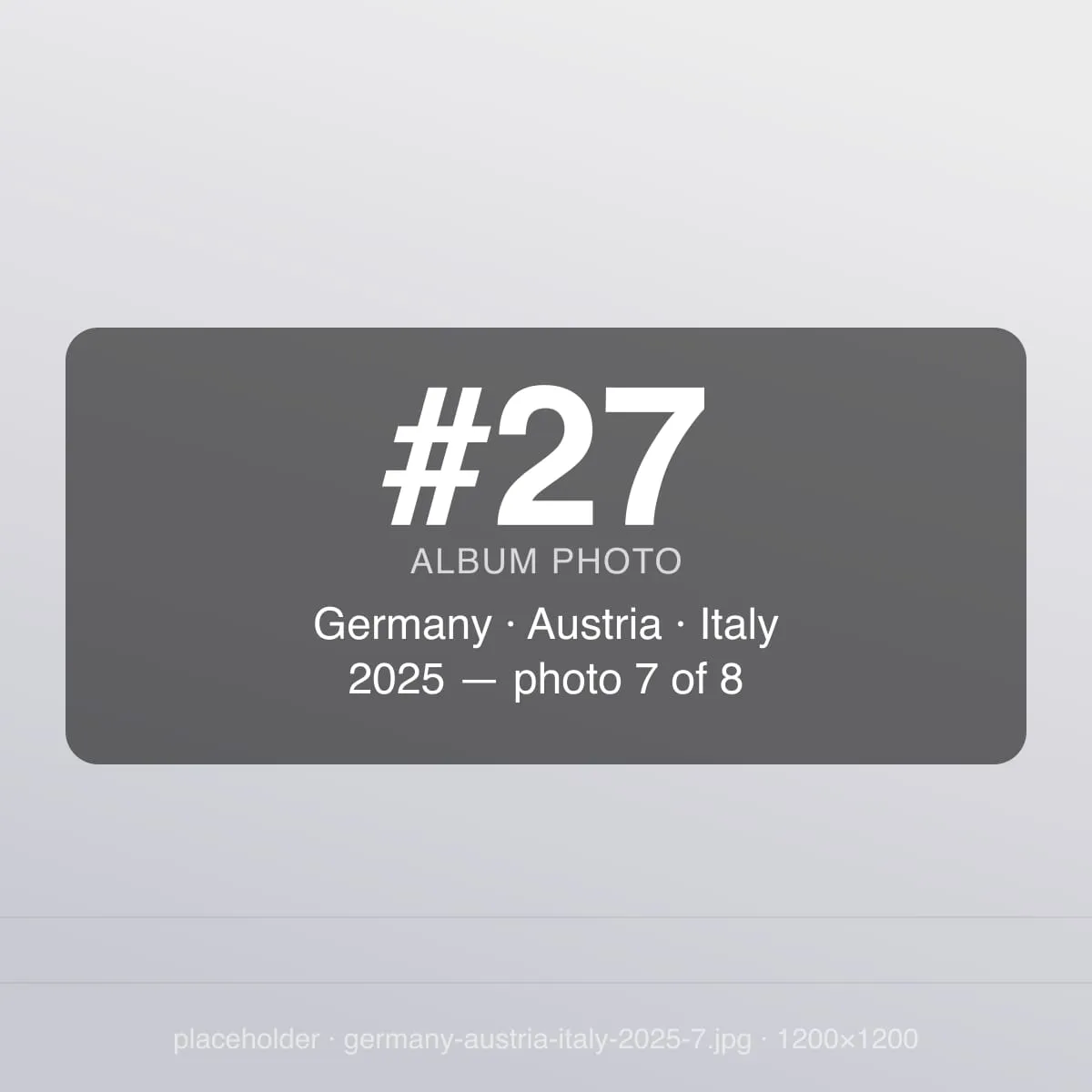 Germany · Austria · Italy Journey 2025 7