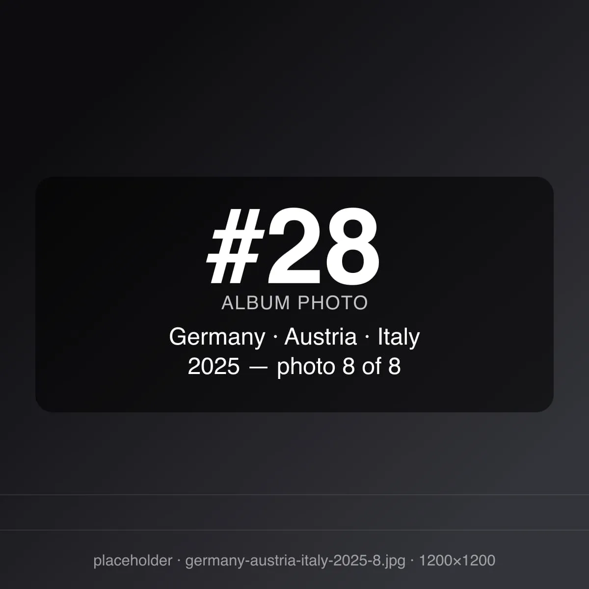 Germany · Austria · Italy Journey 2025 8